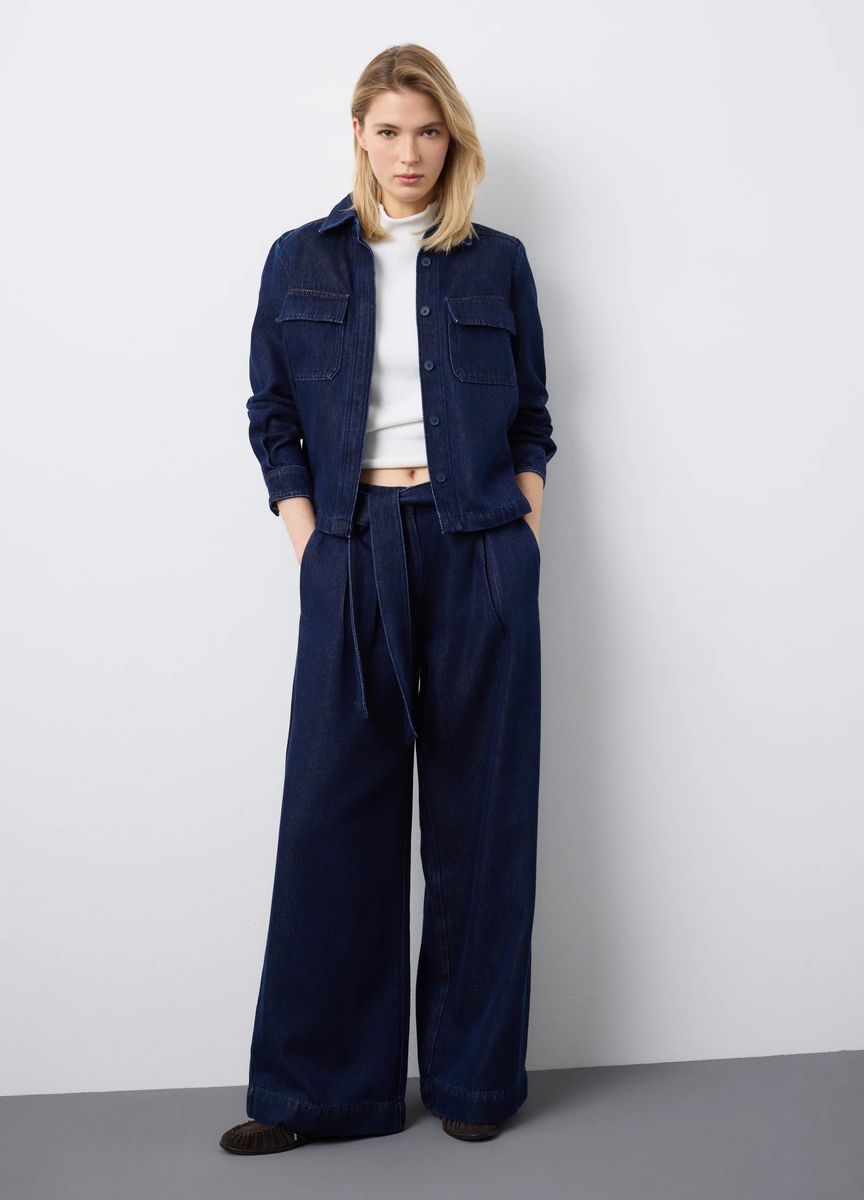 Klassische Hose mit geradem Bein