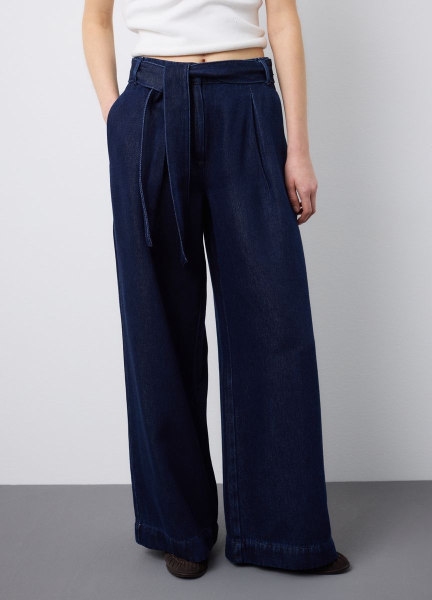 Klassische Hose mit geradem Bein