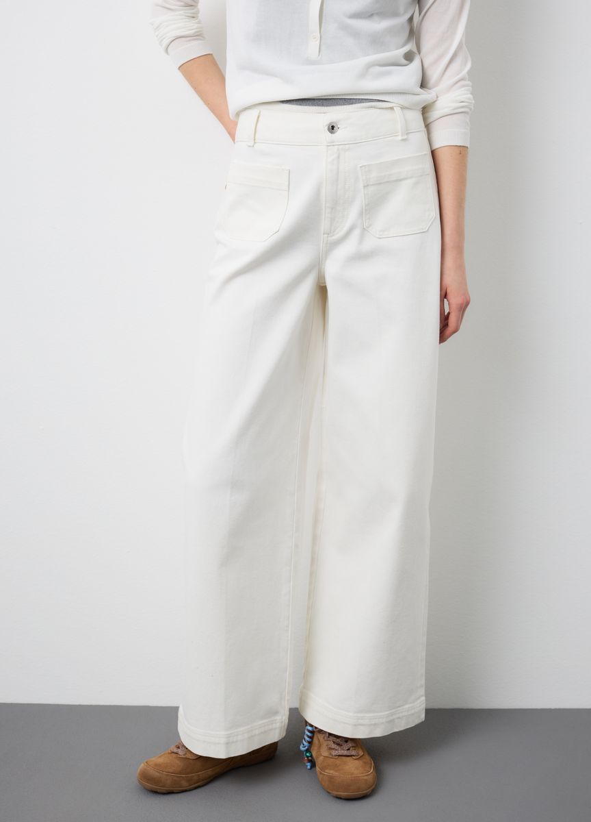 Klassische Hose mit geradem Bein