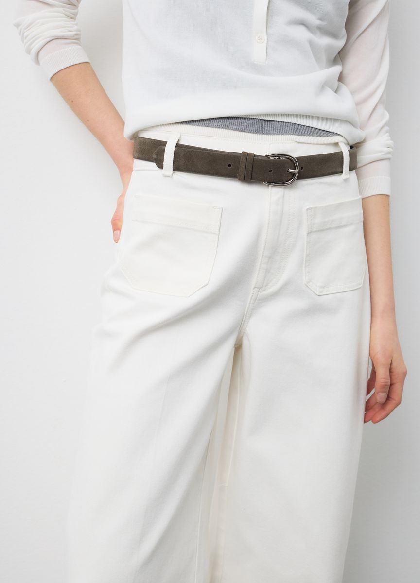 Klassische Hose mit geradem Bein