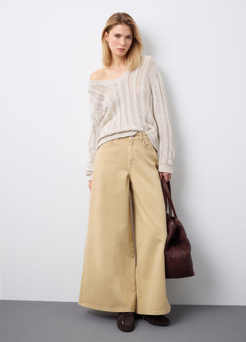 Klassische Hose mit geradem Bein