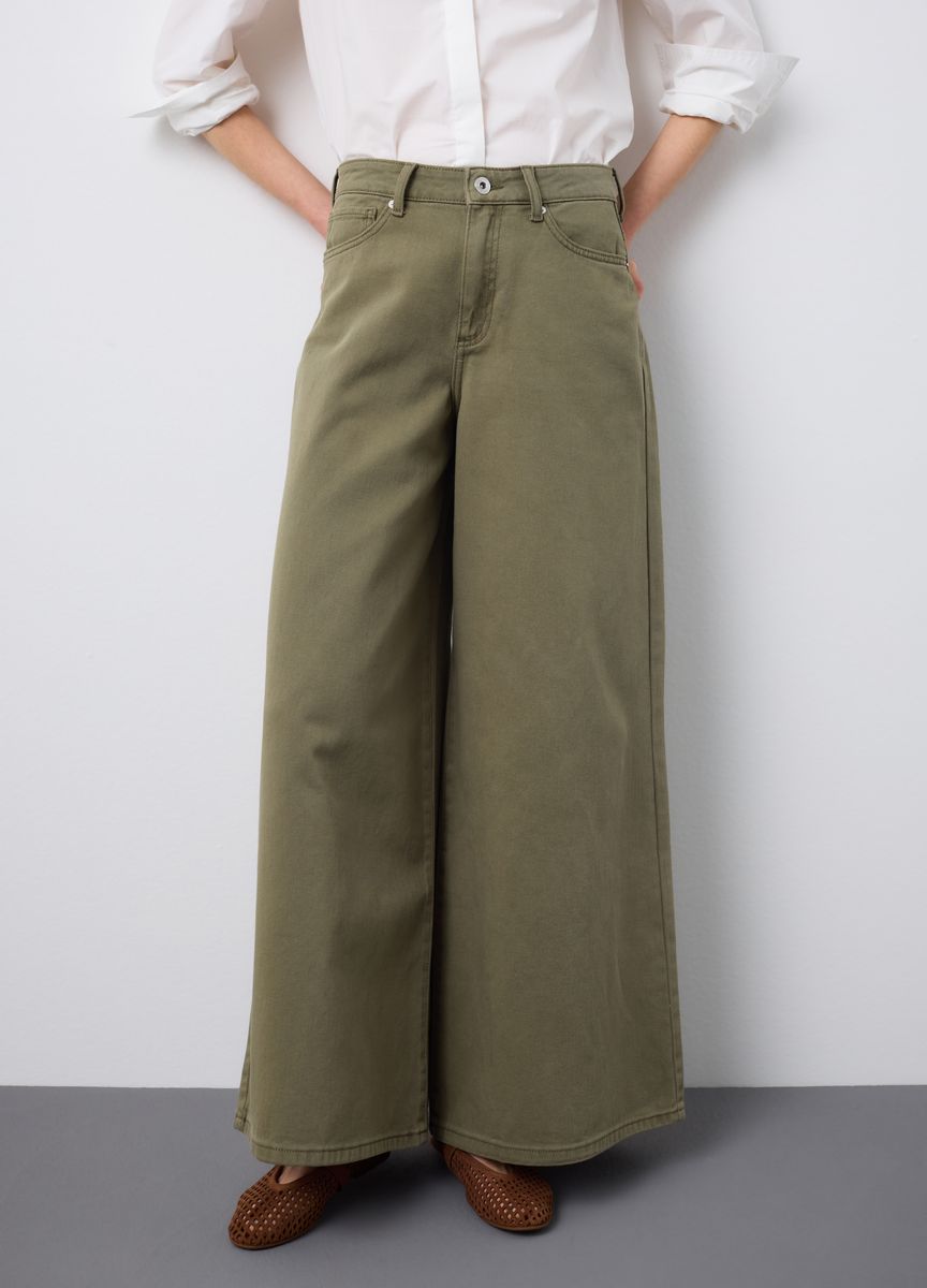 Klassische Hose mit geradem Bein