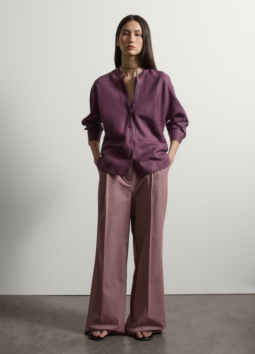 Klassische Hose mit geradem Bein