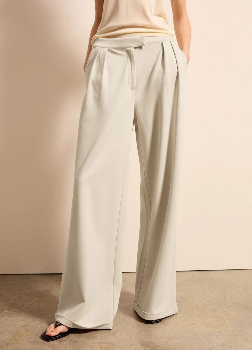 Klassische Hose mit geradem Bein