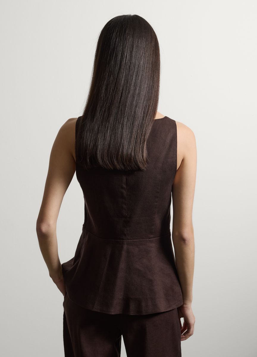 Klassische Hose mit geradem Bein