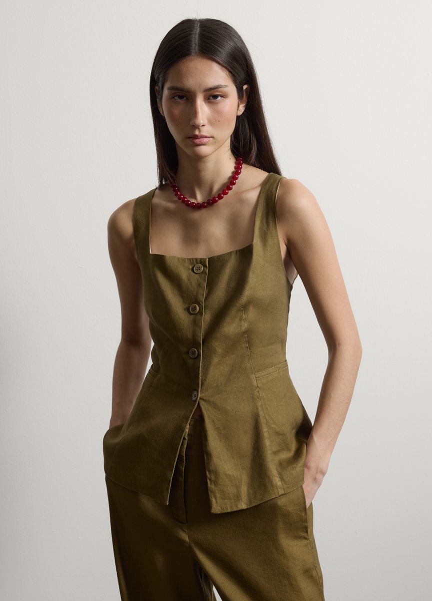 Klassische Hose mit geradem Bein