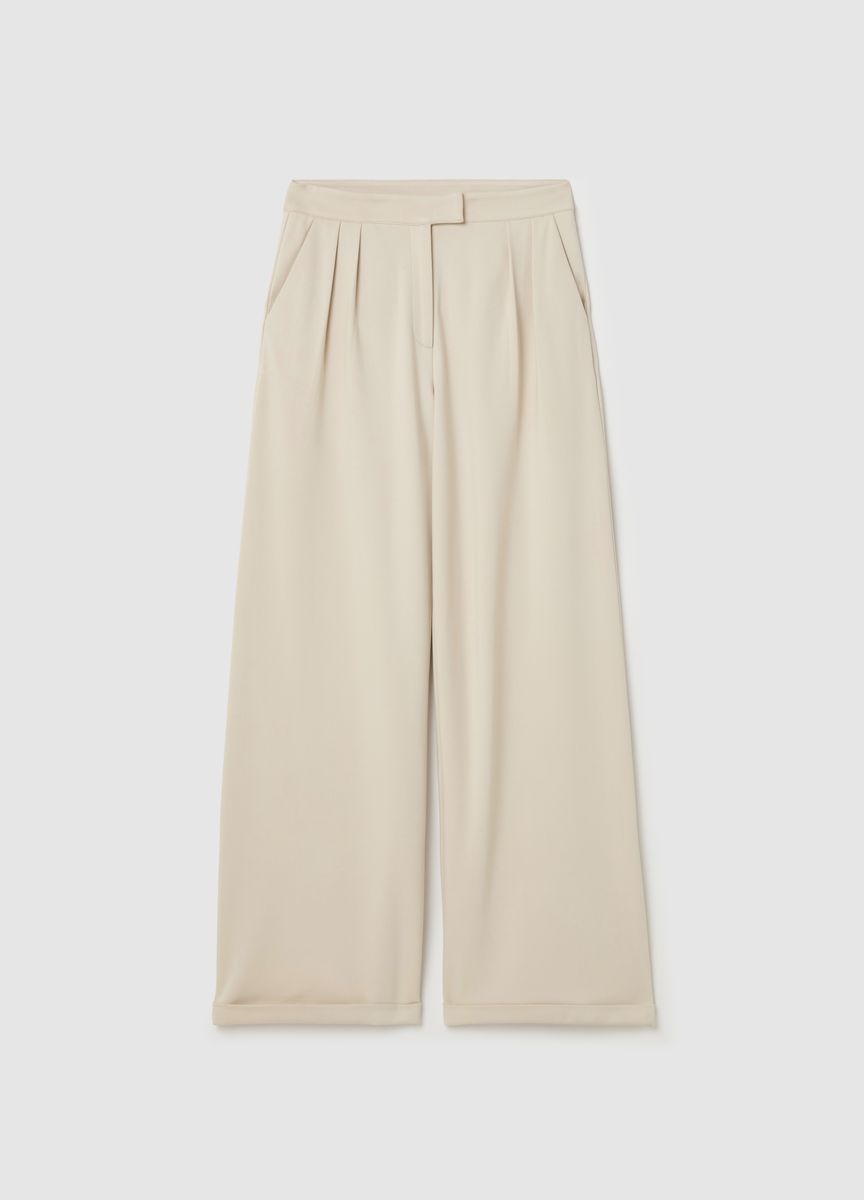 Klassische Hose mit geradem Bein
