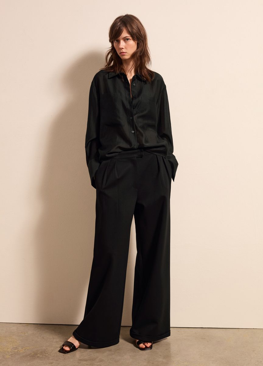 Klassische Hose mit geradem Bein