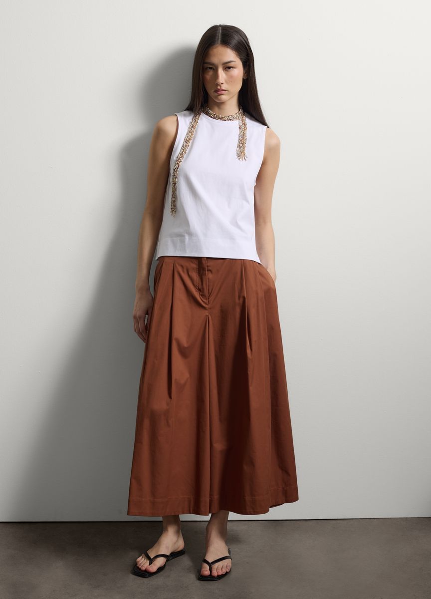 Klassische Hose mit geradem Bein