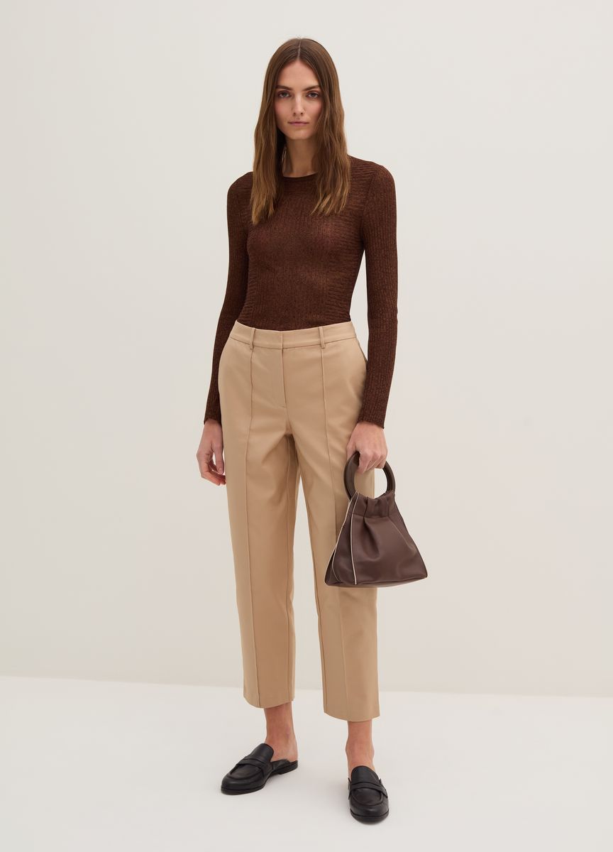Klassische Hose mit geradem Bein
