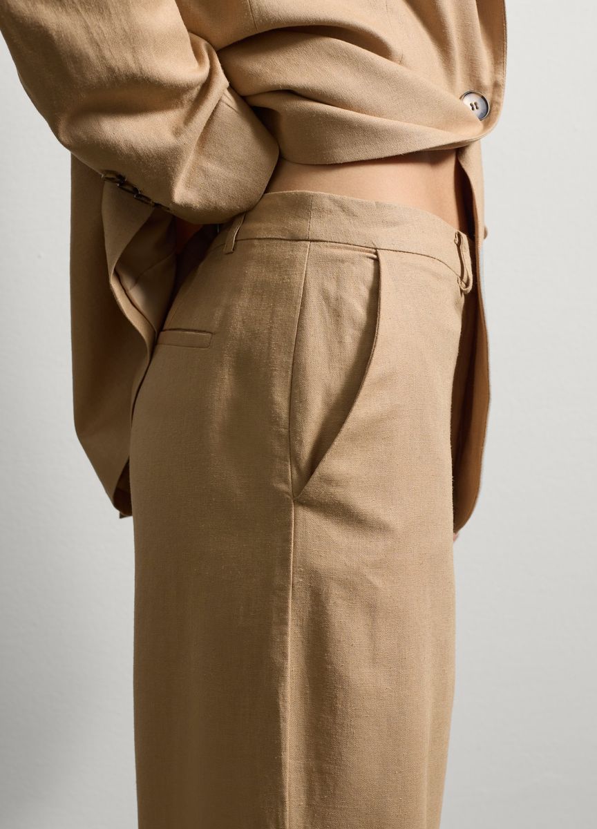 Klassische Hose mit geradem Bein