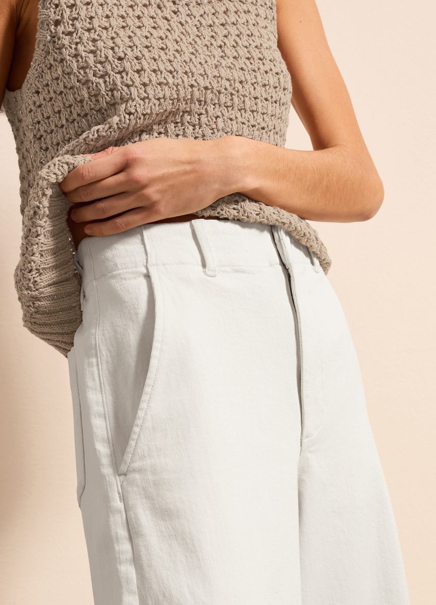 Klassische Hose mit geradem Bein
