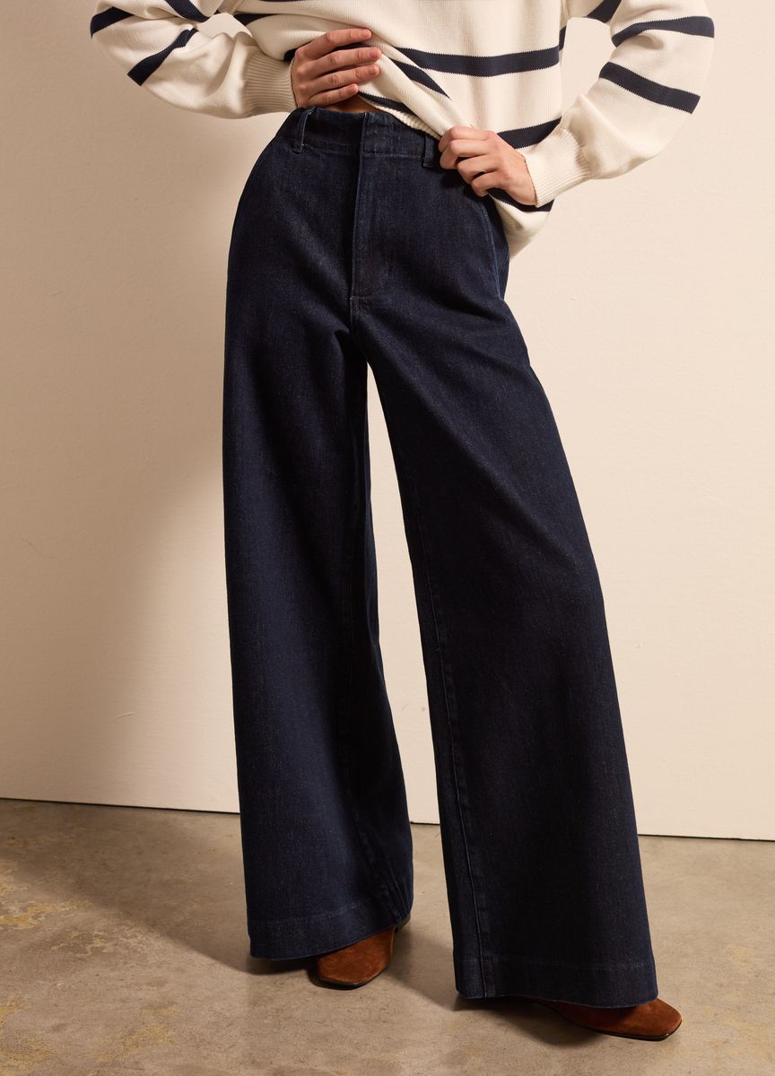 Klassische Hose mit geradem Bein