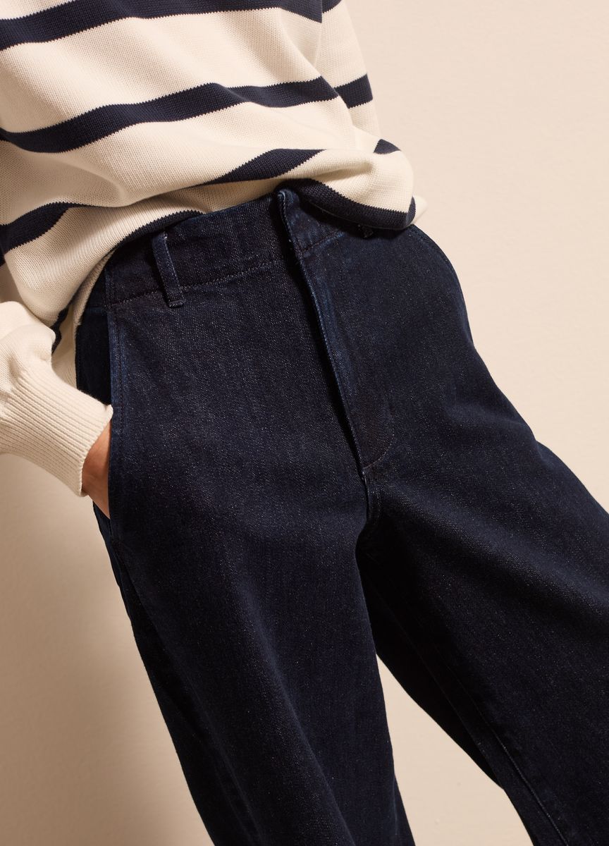 Klassische Hose mit geradem Bein