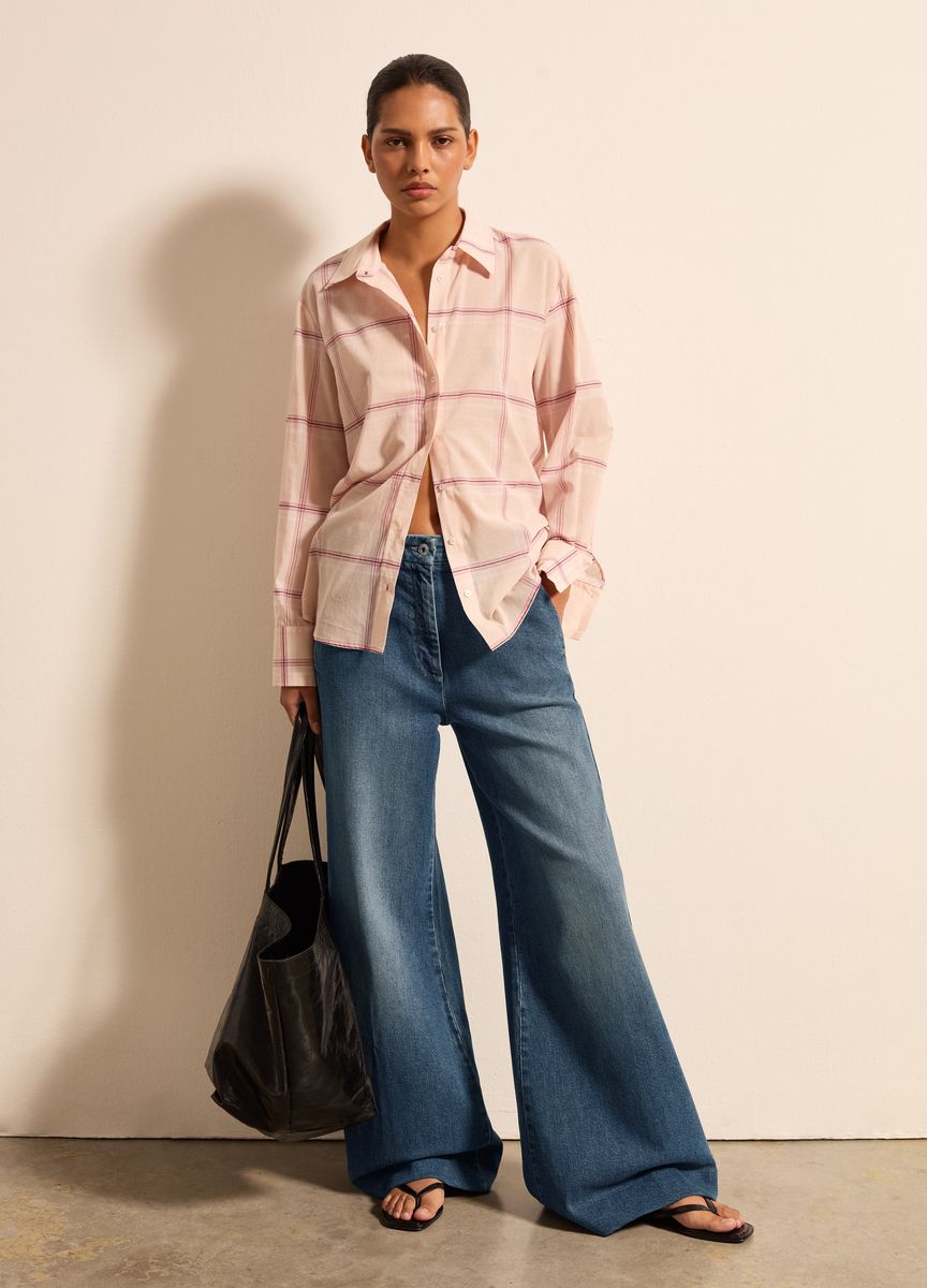 Klassische Hose mit geradem Bein