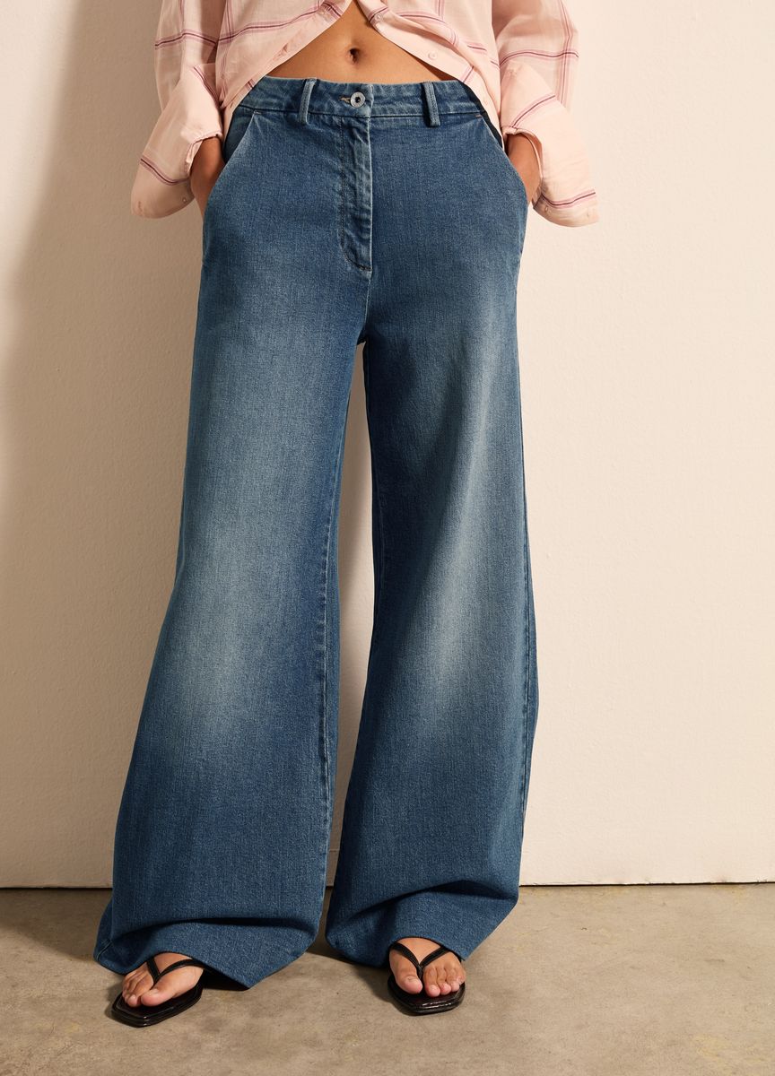Klassische Hose mit geradem Bein