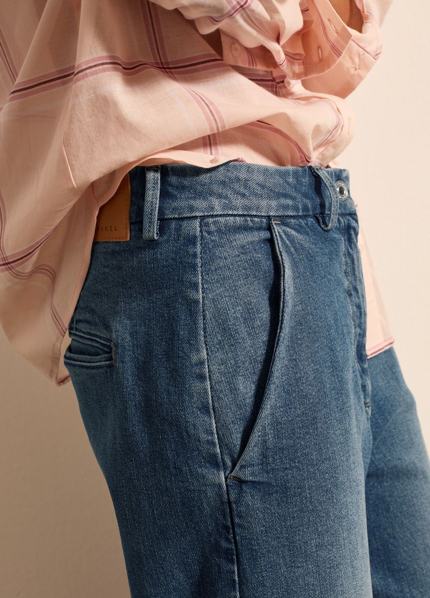 Klassische Hose mit geradem Bein