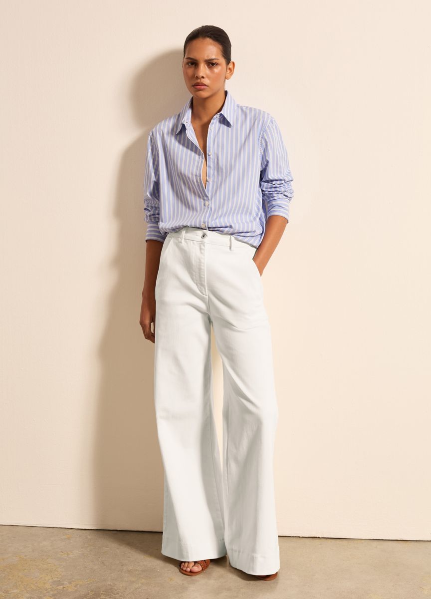 Klassische Hose mit geradem Bein