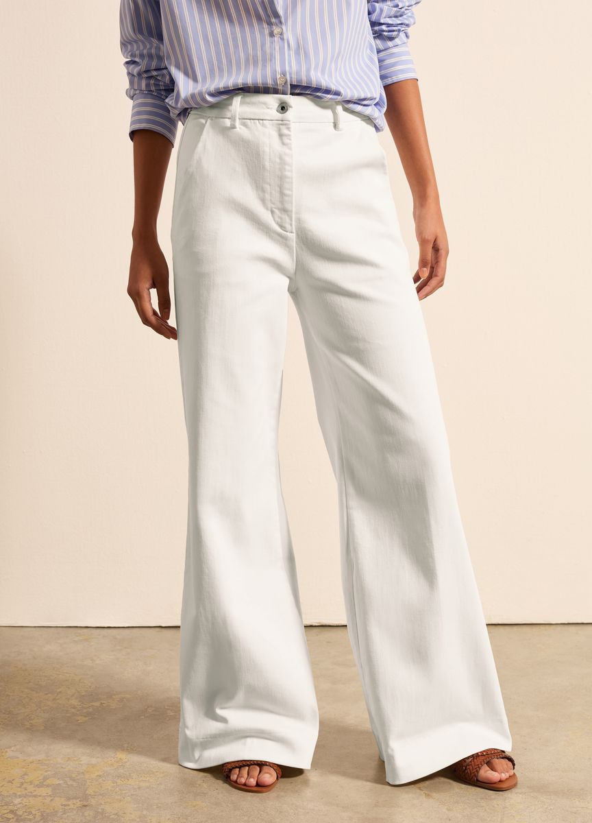 Klassische Hose mit geradem Bein