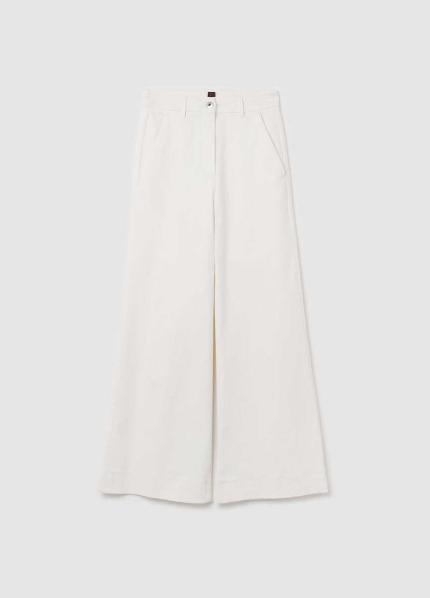 Klassische Hose mit geradem Bein