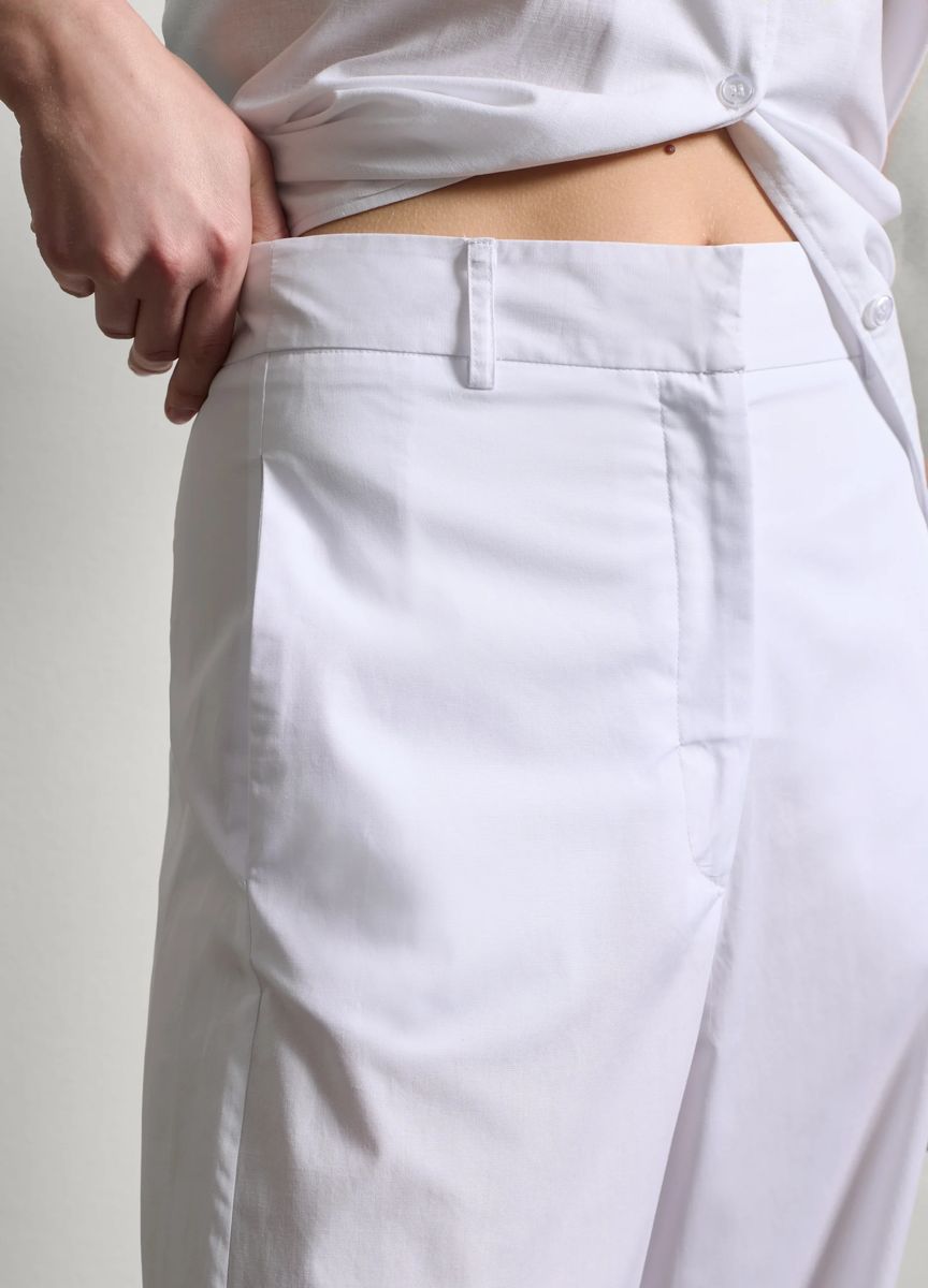 Klassische Hose mit geradem Bein
