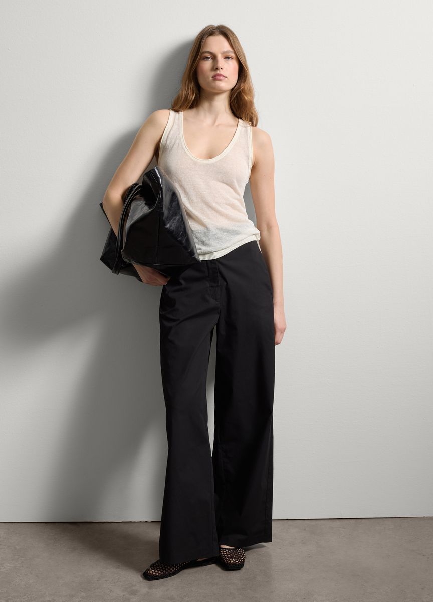 Klassische Hose mit geradem Bein