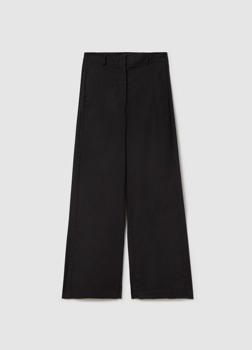 Klassische Hose mit geradem Bein