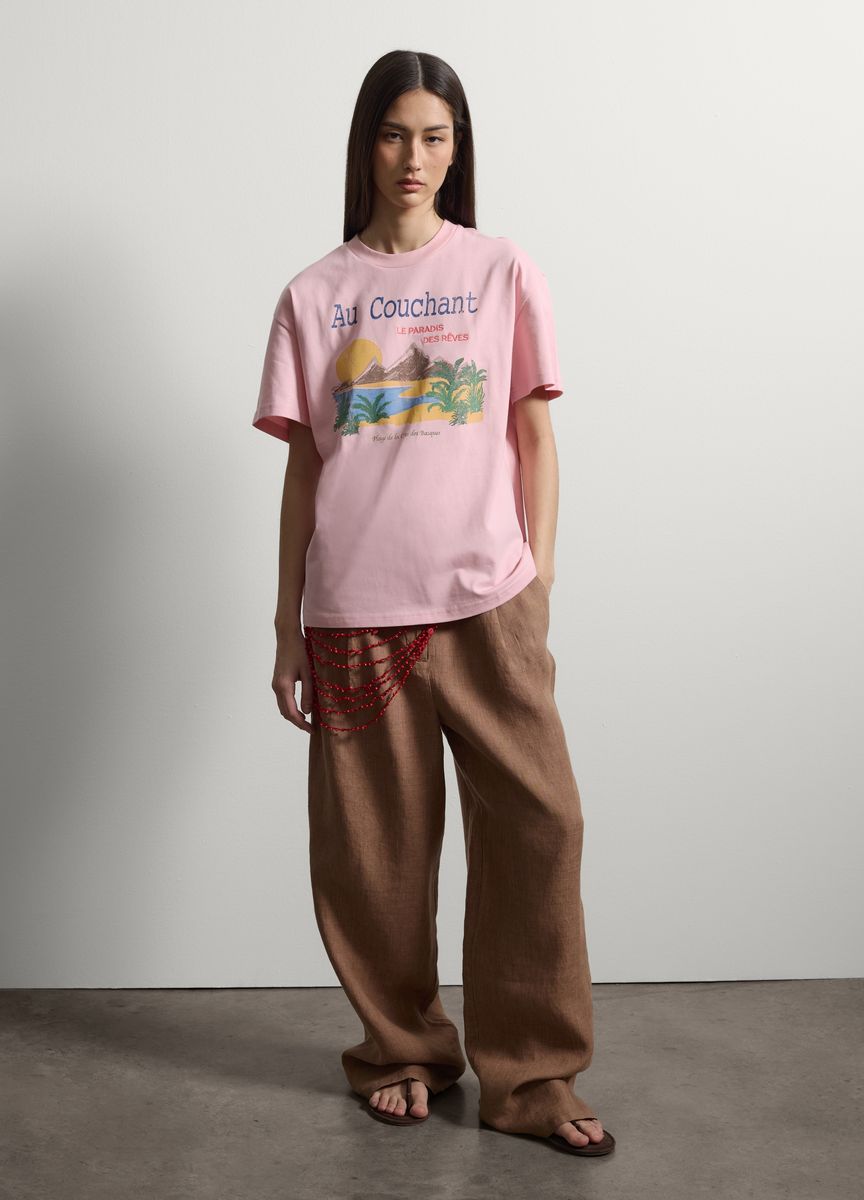 Modernes, kastenförmiges Crop-Top