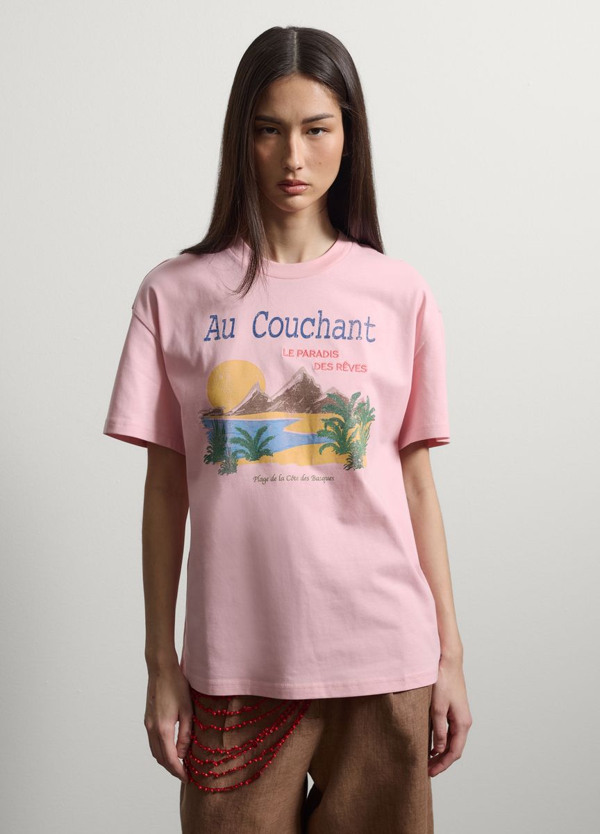Modernes, kastenförmiges Crop-Top
