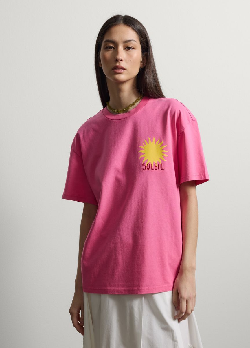 Modernes, kastenförmiges Crop-Top