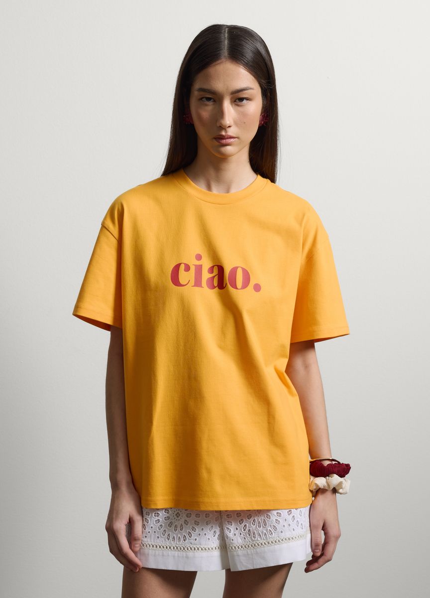 Modernes, kastenförmiges Crop-Top