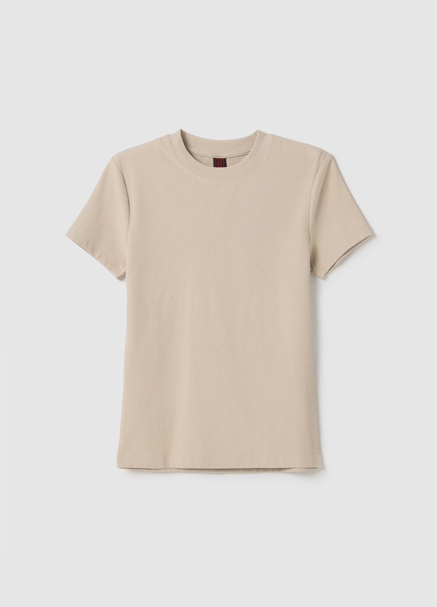 Modernes, kastenförmiges Crop-Top