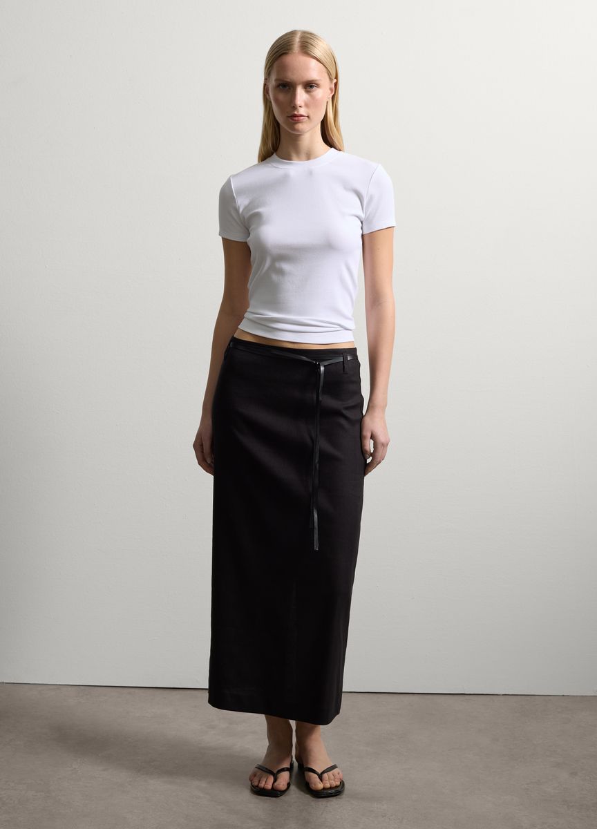 Modernes, kastenförmiges Crop-Top