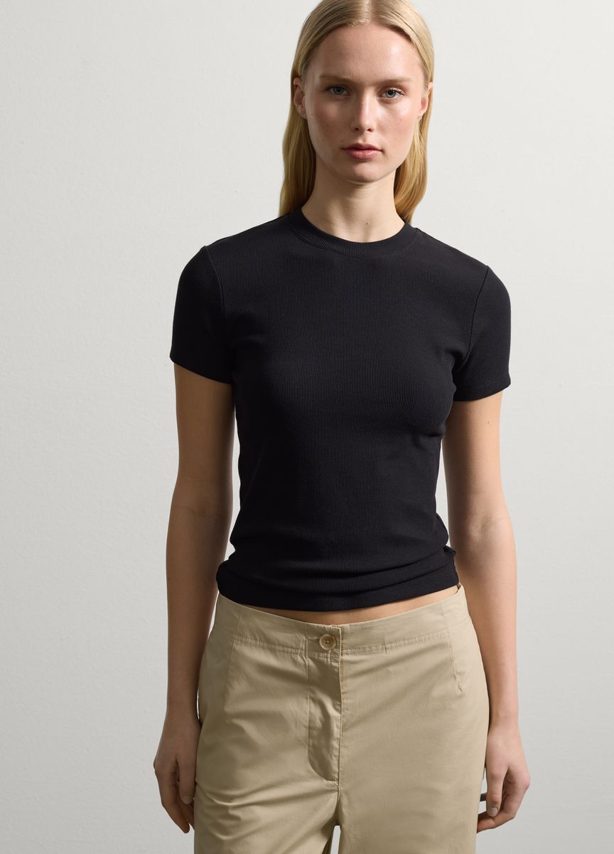 Modernes, kastenförmiges Crop-Top