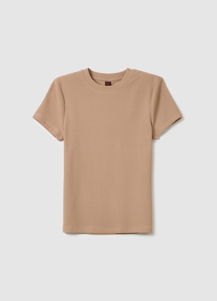 Modernes, kastenförmiges Crop-Top