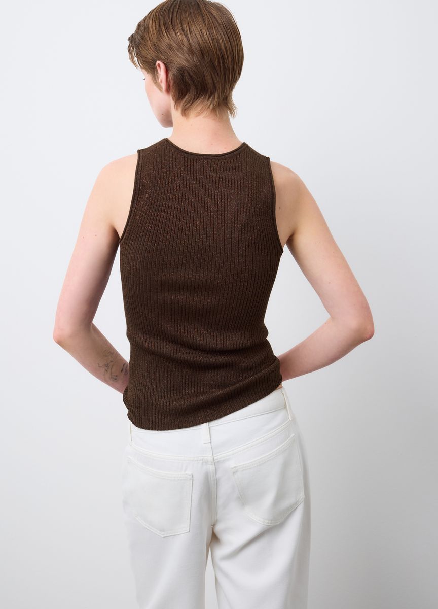 Modernes, kastenförmiges Crop-Top