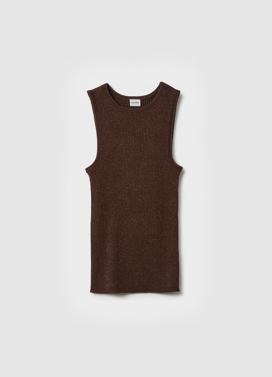Modernes, kastenförmiges Crop-Top