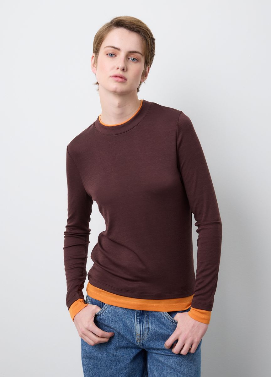 Modernes, kastenförmiges Crop-Top