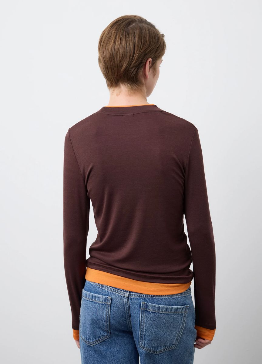 Modernes, kastenförmiges Crop-Top