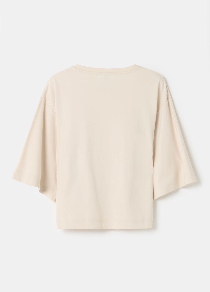 Modernes, kastenförmiges Crop-Top