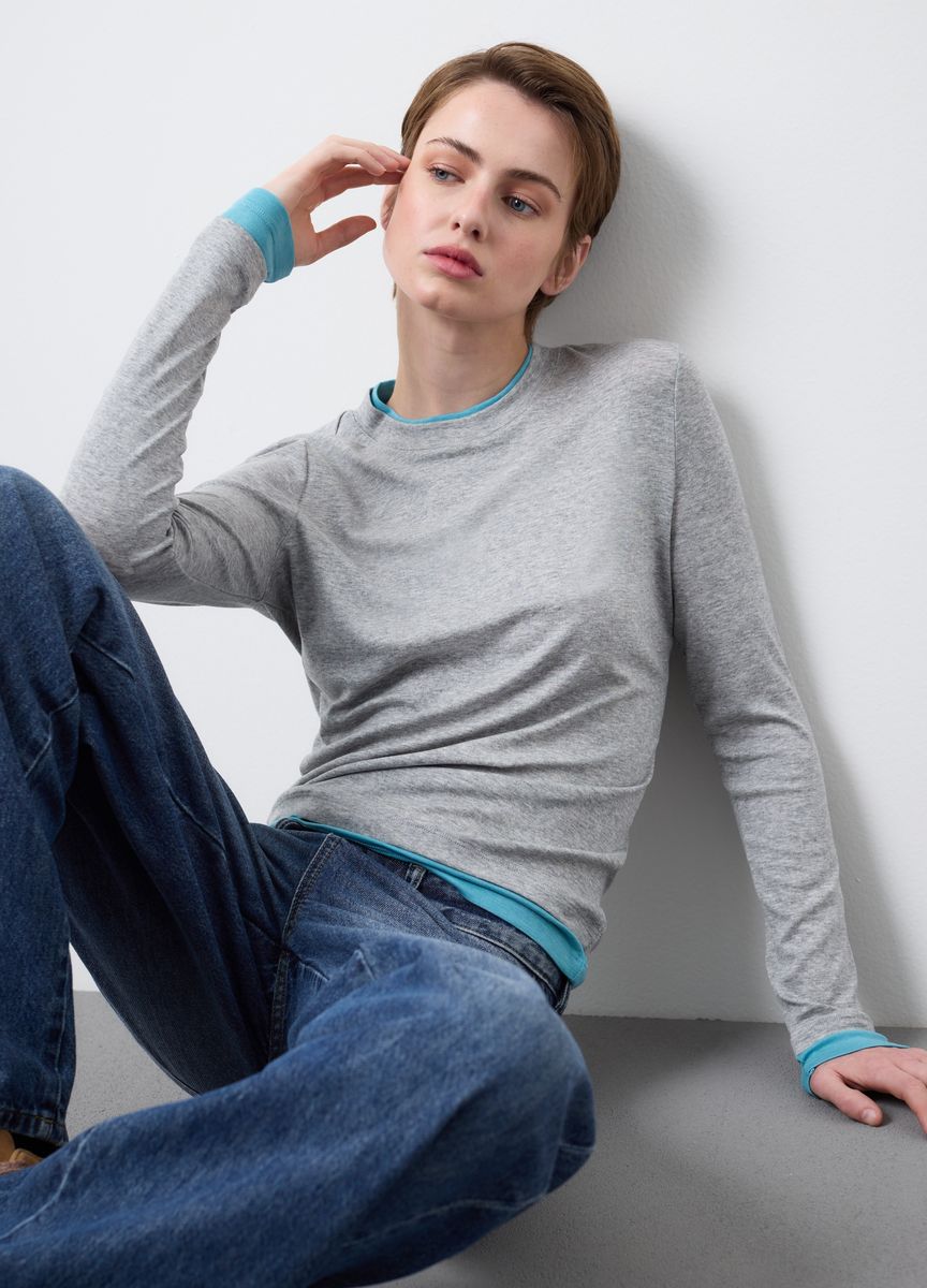 Modernes, kastenförmiges Crop-Top