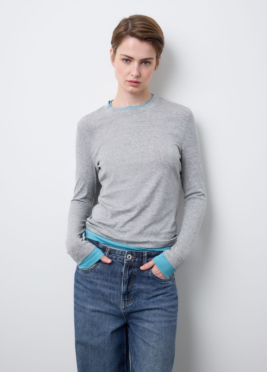 Modernes, kastenförmiges Crop-Top