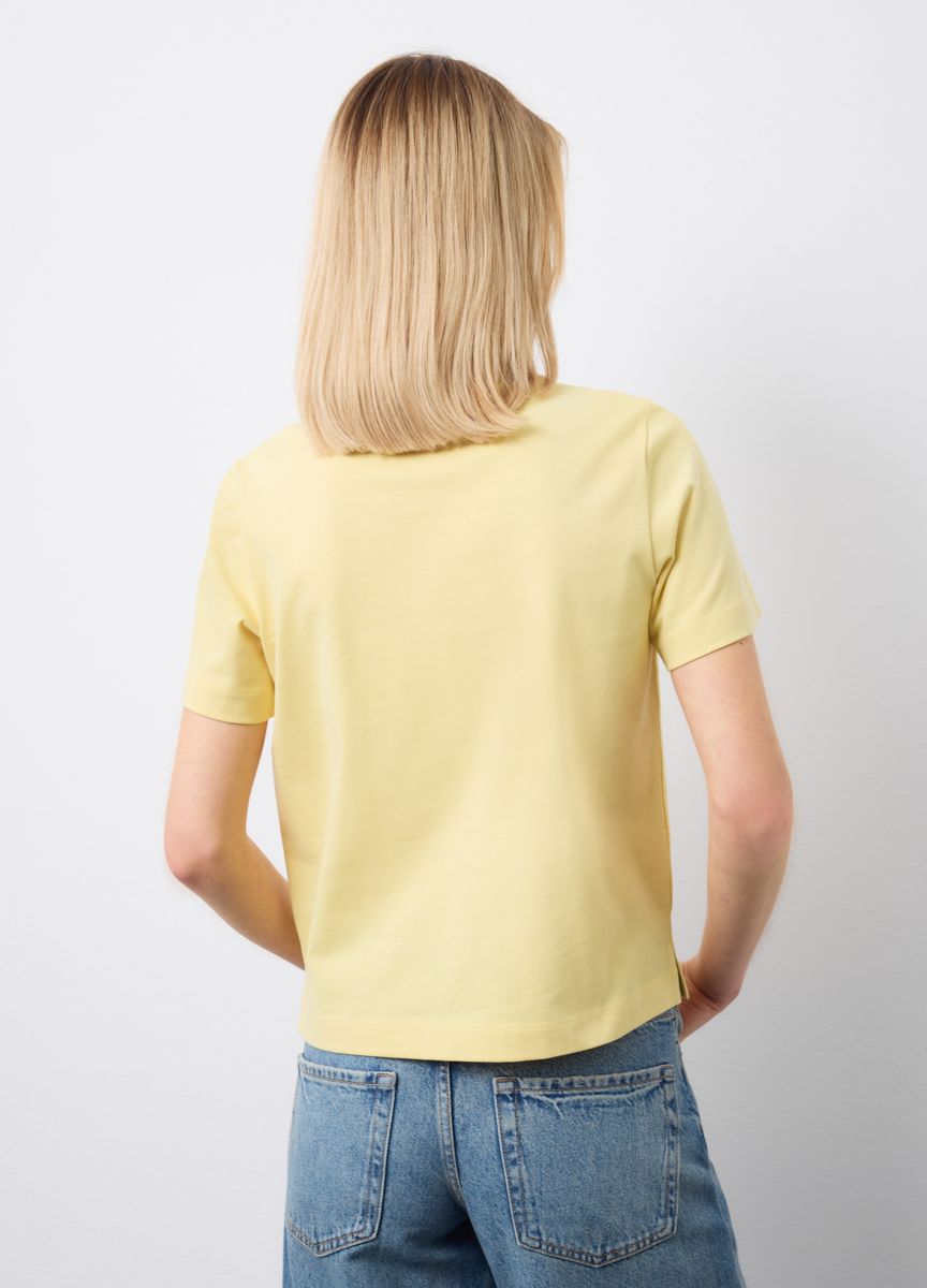 Modernes, kastenförmiges Crop-Top