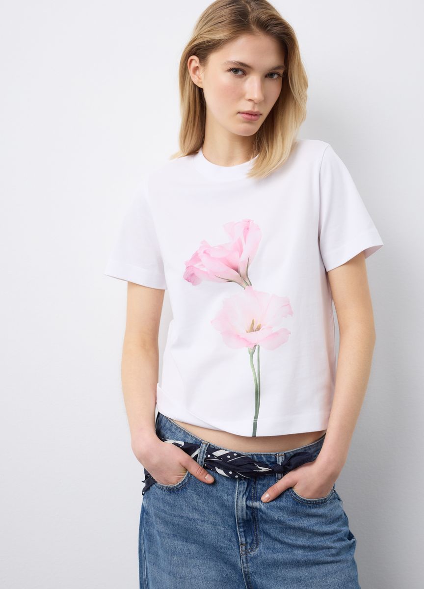 Modernes, kastenförmiges Crop-Top