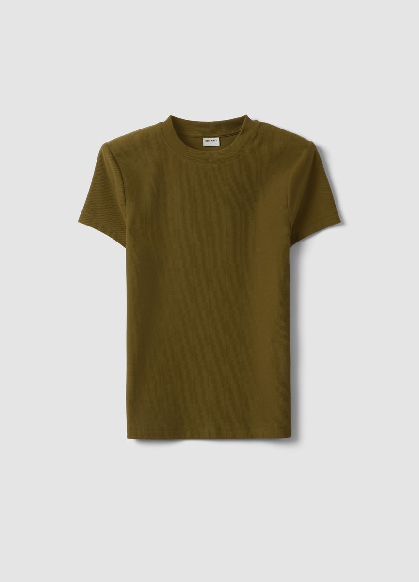 Modernes, kastenförmiges Crop-Top