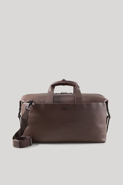 Bogner Cardona Maik Weekender Tasche aus dunkelbraunem Leder