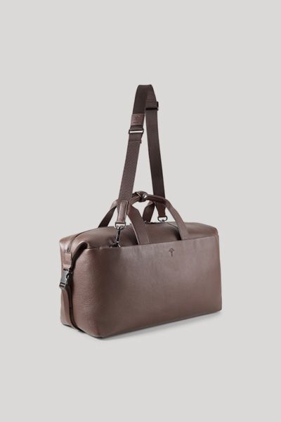 Bogner Cardona Maik Weekender Tasche aus dunkelbraunem Leder