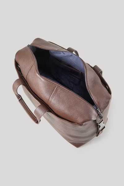 Bogner Cardona Maik Weekender Tasche aus dunkelbraunem Leder