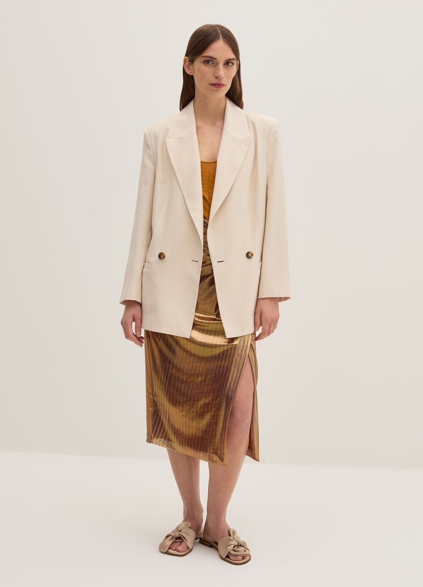 Klassischer, einreihiger, taillierter Blazer