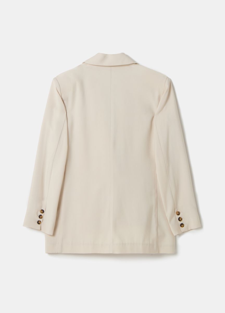 Klassischer, einreihiger, taillierter Blazer